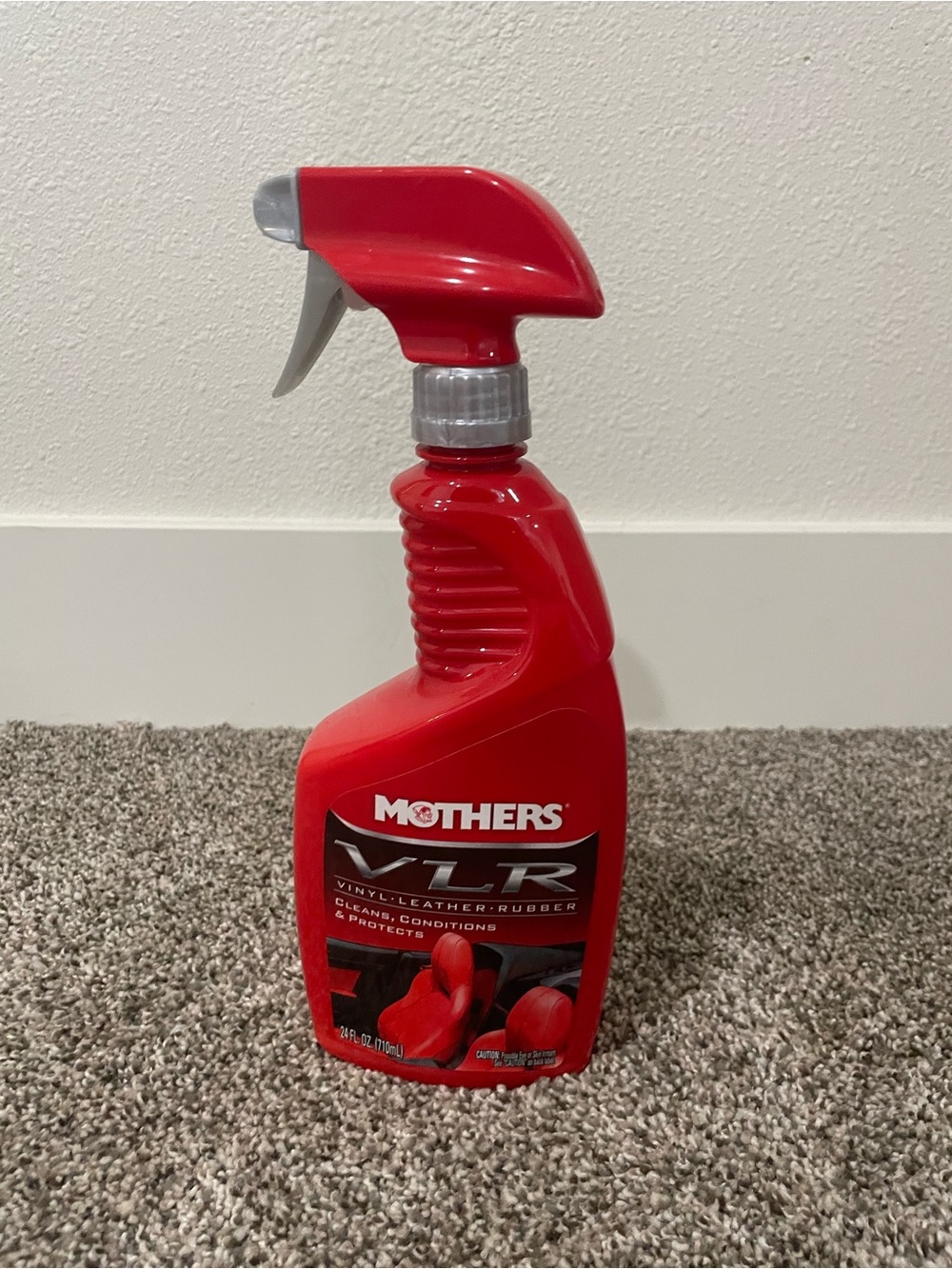 MOTHER VLR Vinyl, Leather & Rubber Cleaner & Conditioner - Red